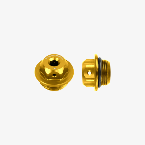 Bonamici Racing Aluminum oil cap for Ducati M22x1,5 - GOLD