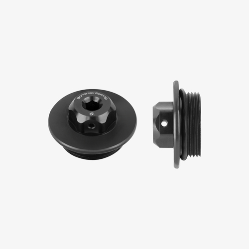 Bonamici Racing Aluminum oil cap for Kawasaki M30x1,5 - BLACK