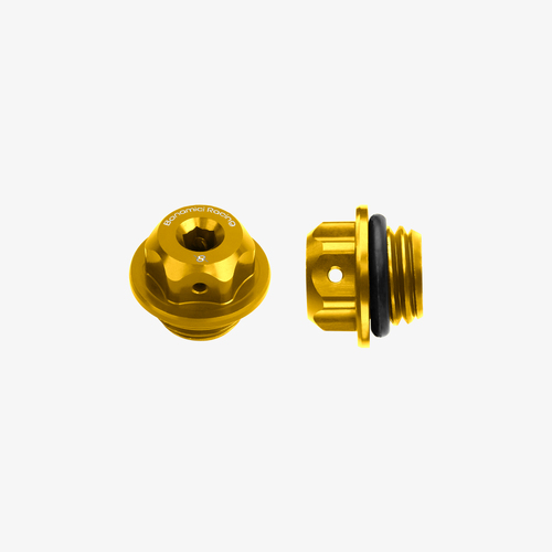 Bonamici Racing Aluminum oil cap for Honda - Ducati 848/1098/1198 M19,5x2,5 - GOLD