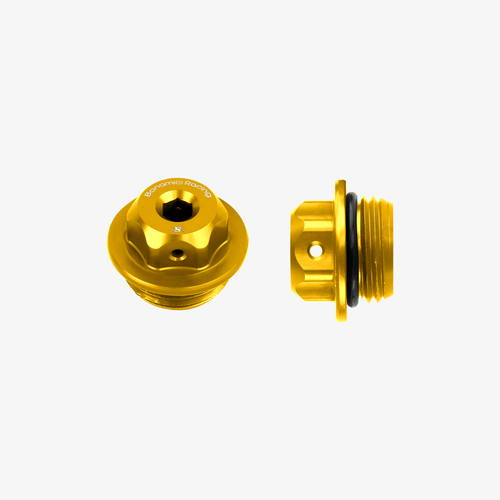 Bonamici Racing Aluminum oil cap for BMW M24x2 - GOLD