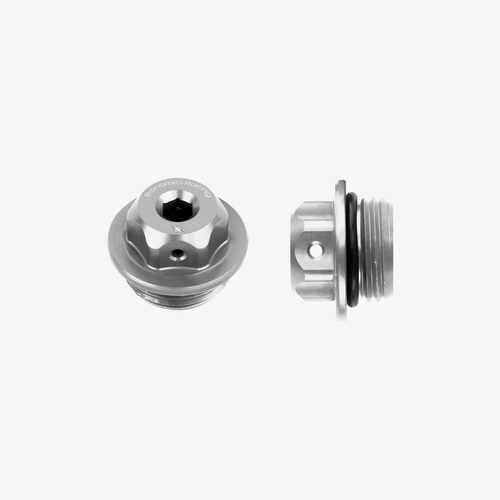 Bonamici Racing Aluminum oil cap for BMW M24x2 - SILVER