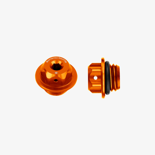 Bonamici Racing Aluminum oil cap M20x2,5 - ORANGE