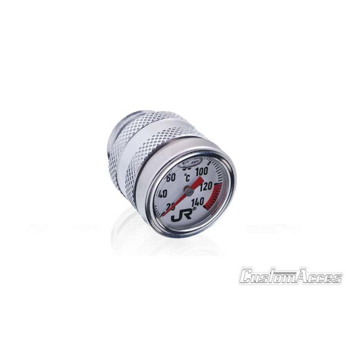 Custom Acces OIL PLUG THERMOMETER C/CHROME