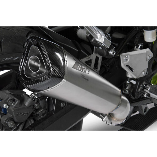 Zard Titanium Slip-On Exhaust (Racing) For Kawasaki Z900 (2020 - Onwards)