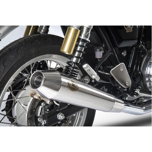 Zard Racing Slip-On Racing Exhaust For Royal Enfield Interceptor 650 (2021 - Onwards)